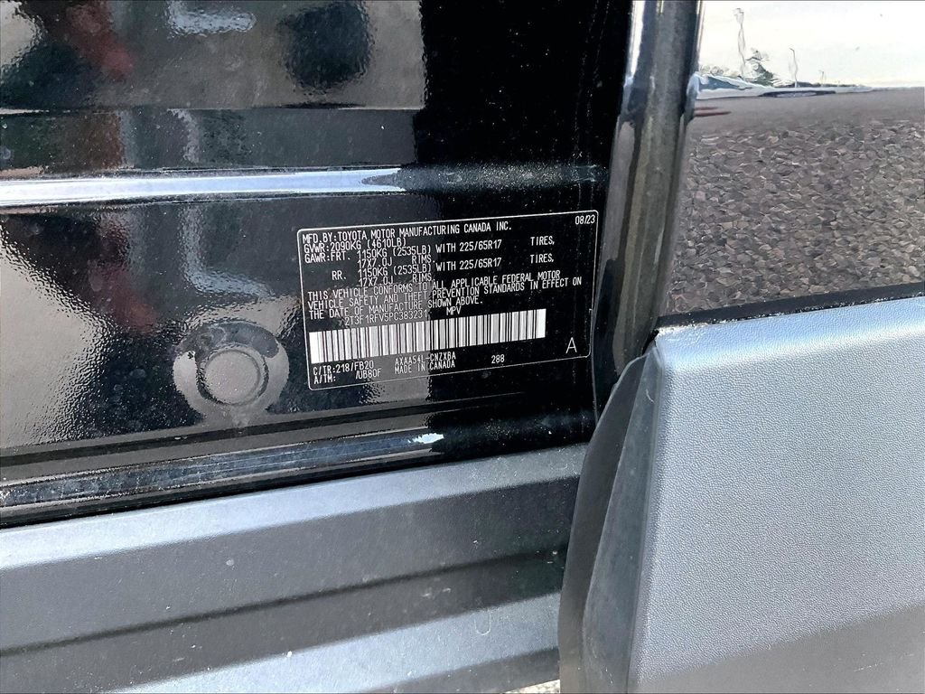 Used 2023 Black Toyota LE image 9