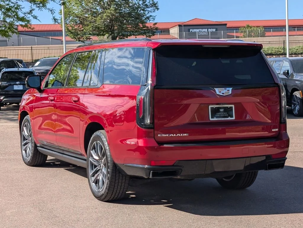 Used 2024 Radiant Red Tintcoat Cadillac Sport Platinum image 3