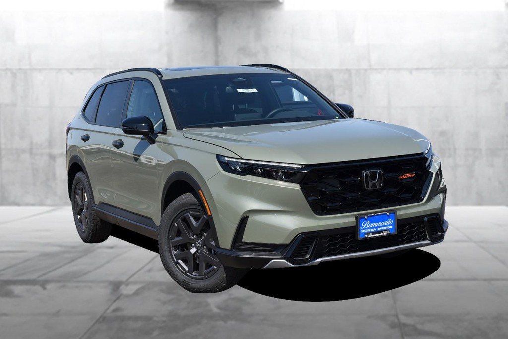 New 2026 Ash Green Metallic Honda AWD TrailSport Hybrid image 2