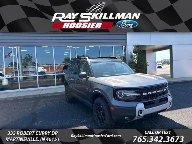 New 2026 Carbonized Gray Metallic Ford Badlands image 1