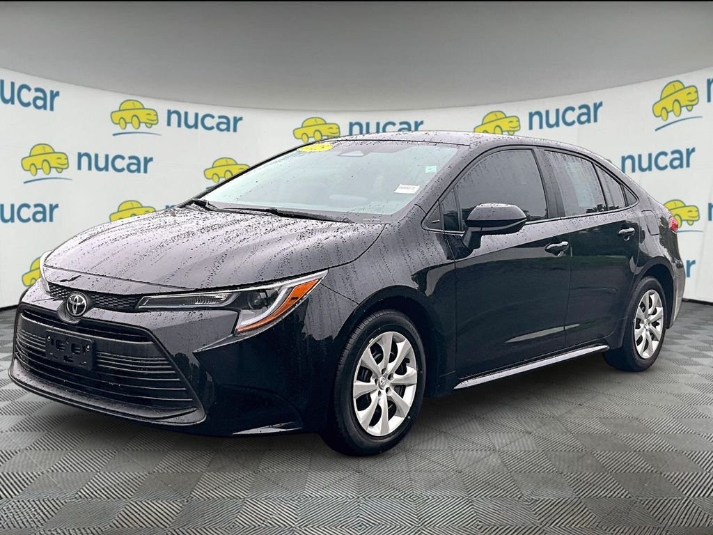Used 2025 Black Toyota LE image 3