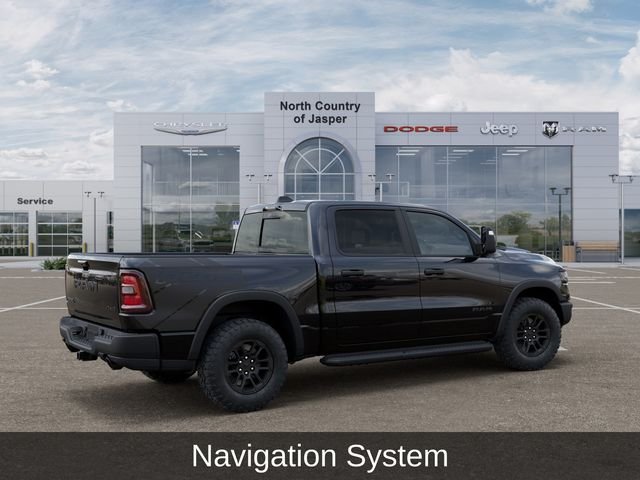 New 2026 Diamond Black Crystal Pearl-Coat Exterior Paint RAM Rebel image 4