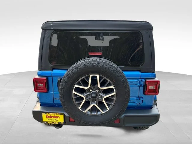 New 2026 Hydro Blue Pearl Coat Jeep Sahara image 6