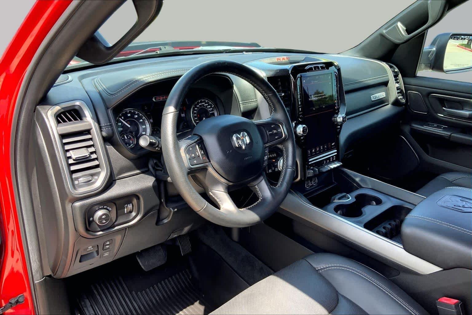 Used 2020 Flame Red Clearcoat Ram Rebel image 17