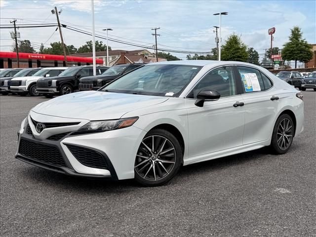 Used 2023 White Toyota SE image 2