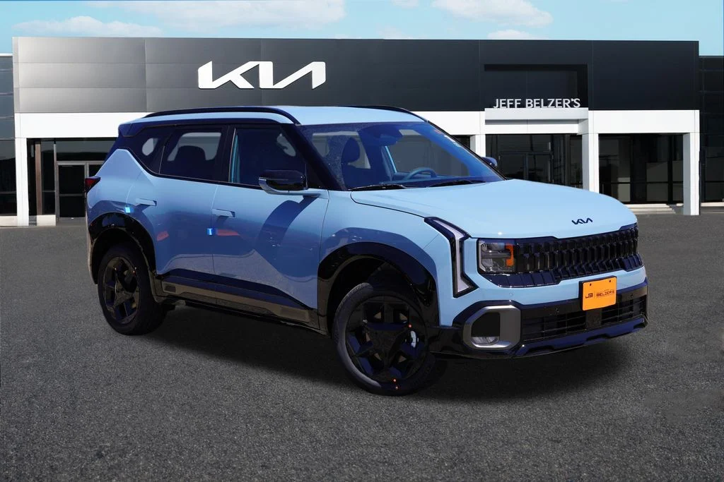 New 2027 Frost Blue Kia X-Line image 1
