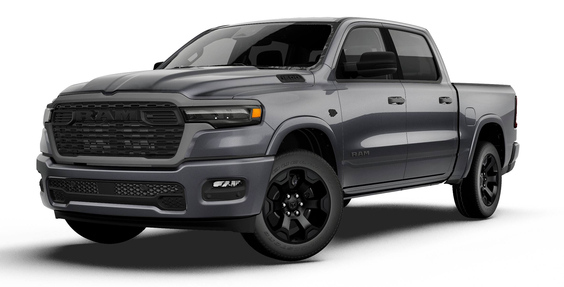 New 2027 Granite Crystal Metallic Clear-Coat Exterior Paint RAM Lone Star image 13