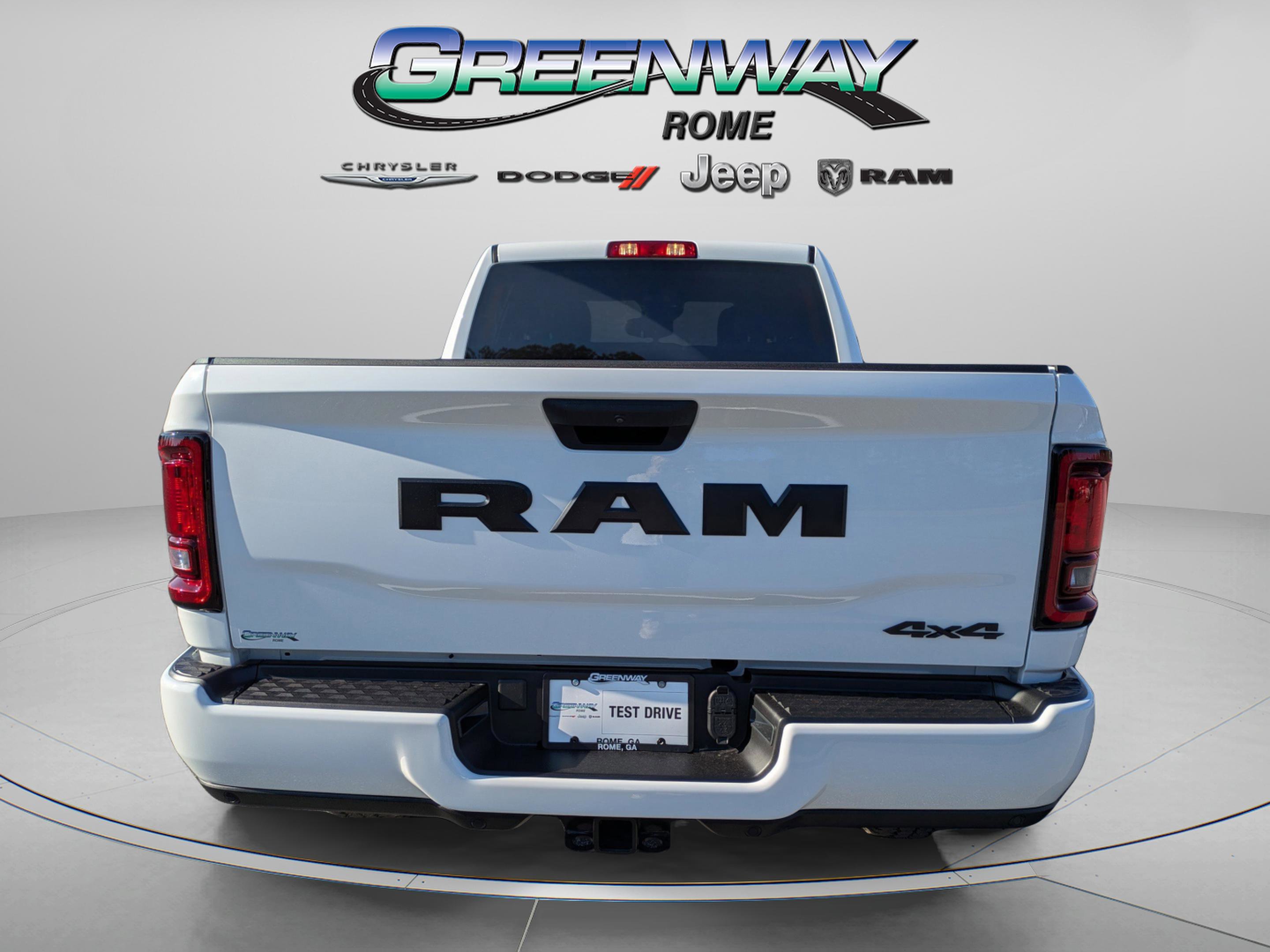 New 2026 Bright White Clearcoat Ram Black Express image 6