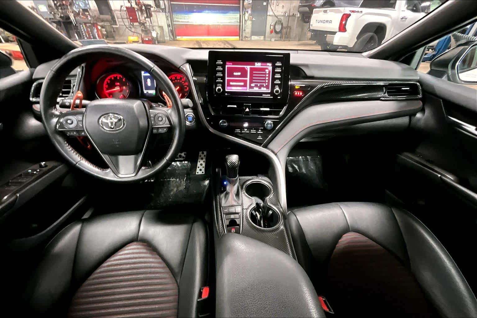 Used 2021 Wind Chill Pearl/Midnight Black Metallic Toyota TRD V6 image 14