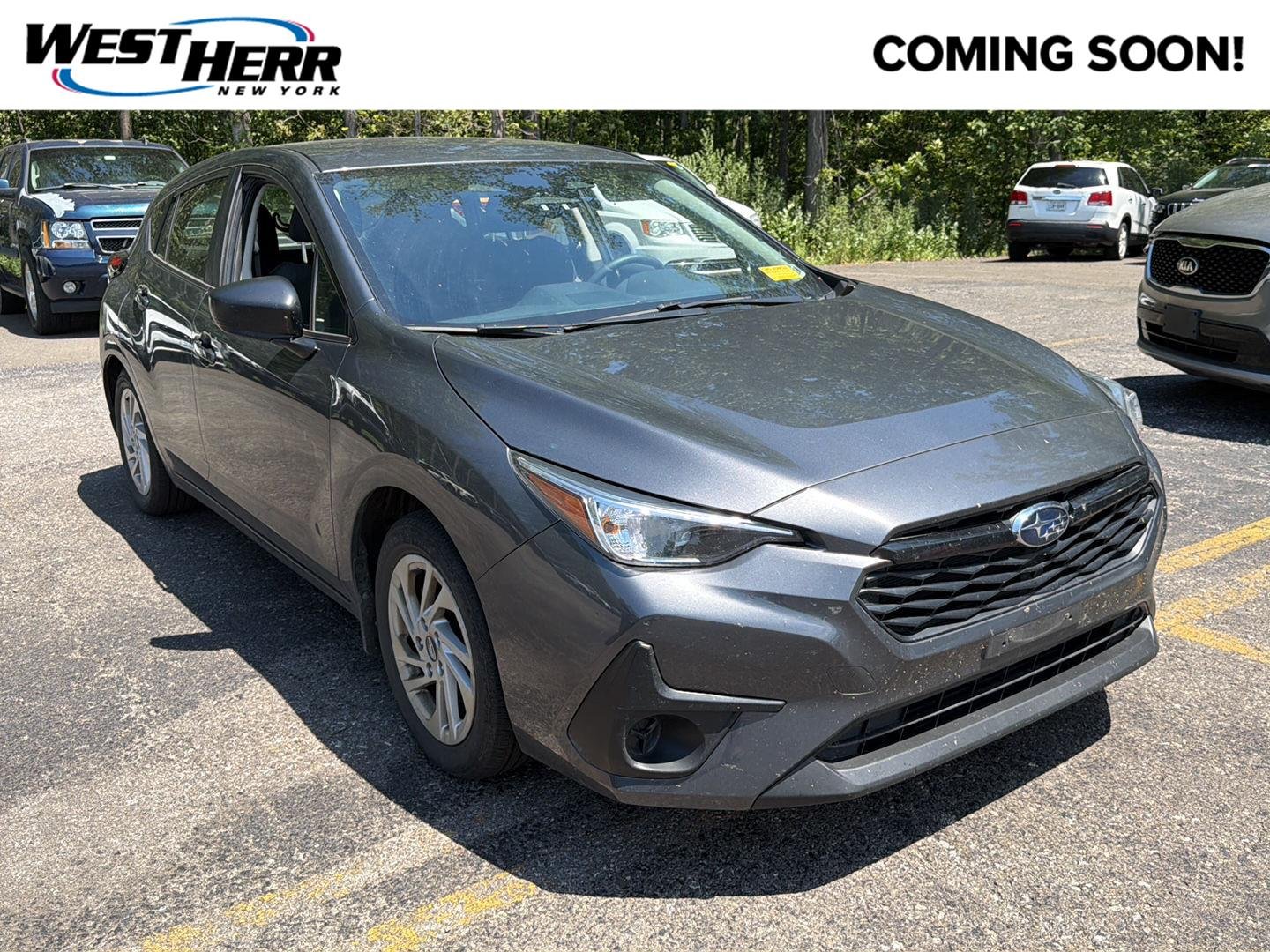 Used 2024 Magnetite Gray Metallic Subaru Base image 1