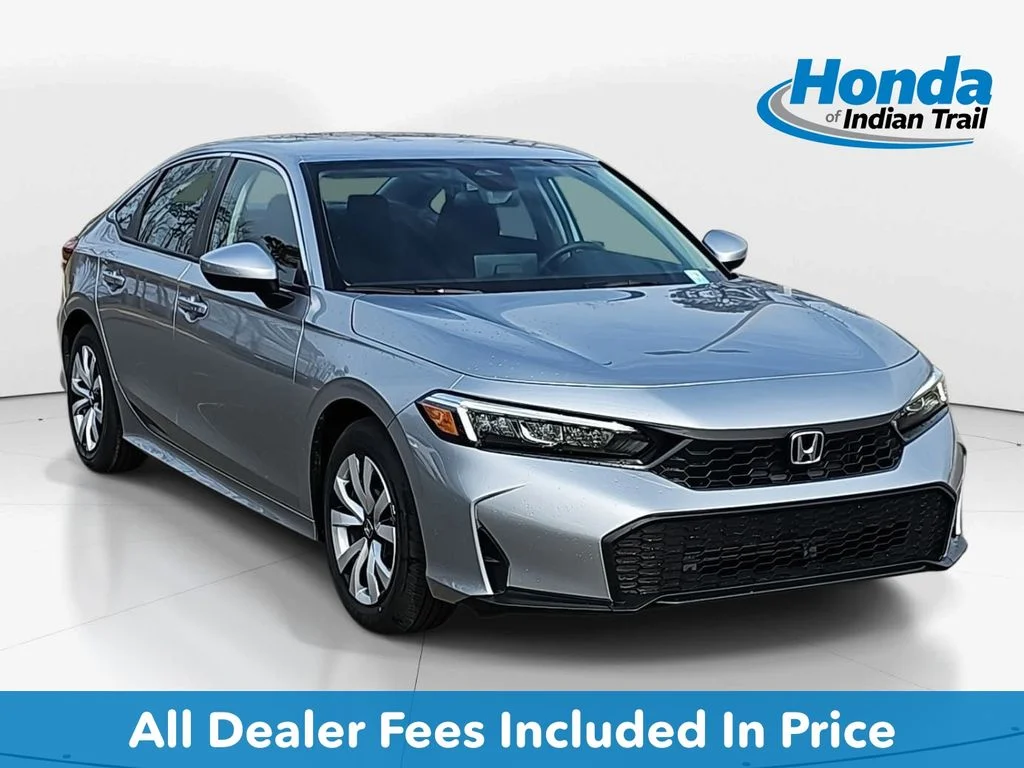 New 2026 Solar Silver Metallic Honda LX image 1