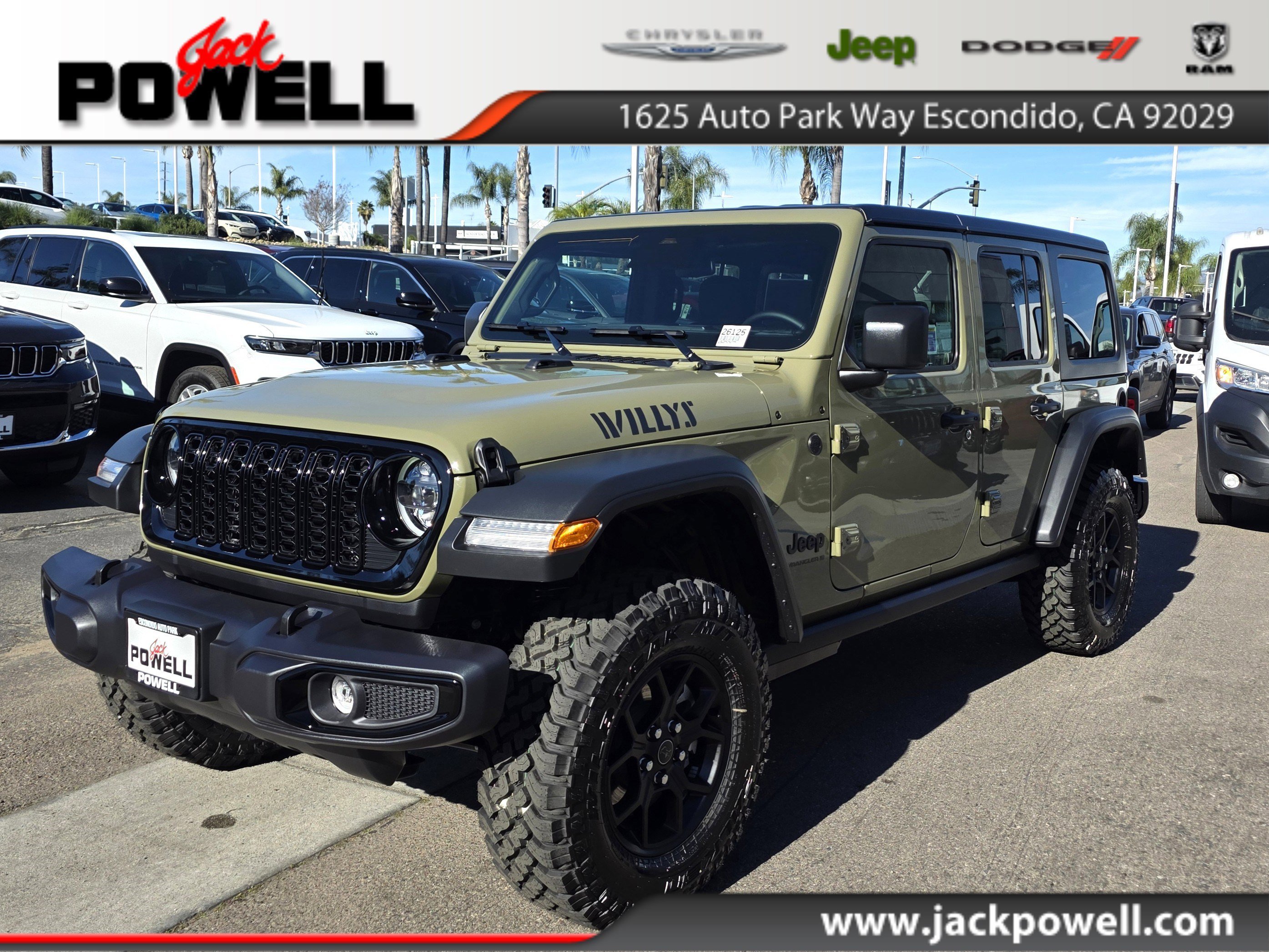 2026 Jeep Wrangler 4-Door Willys