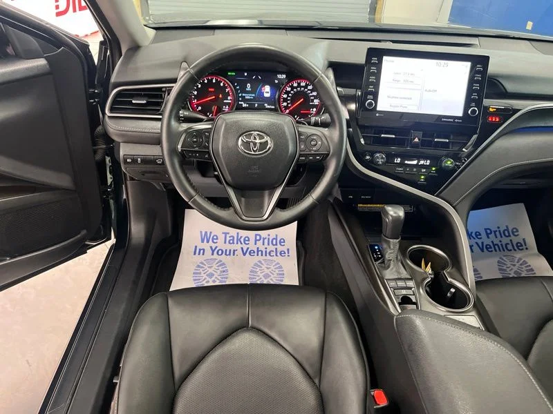 Used 2021 Blue Toyota XSE image 28
