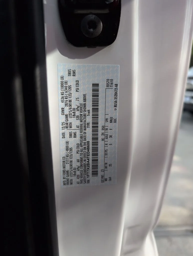 New 2026 White Ford XLT image 33