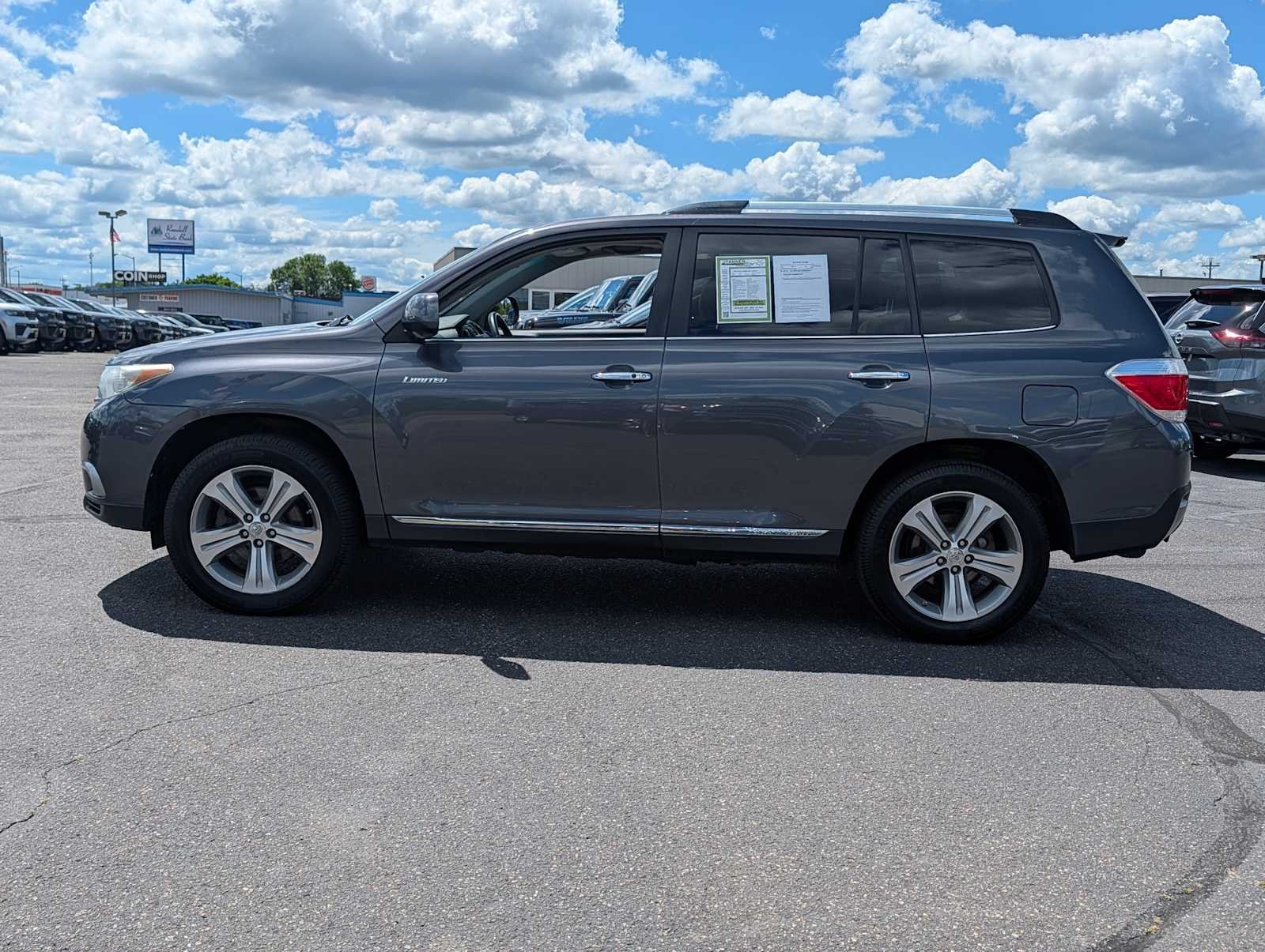 Used 2013 Magnetic Gray Metallic Toyota Limited image 4
