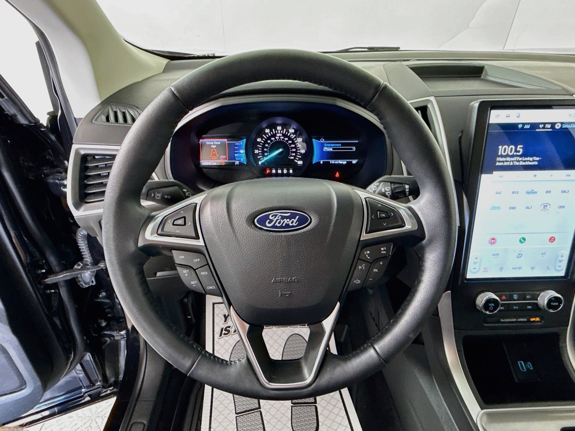 Used 2024 Agate Black Metallic Ford SEL image 11