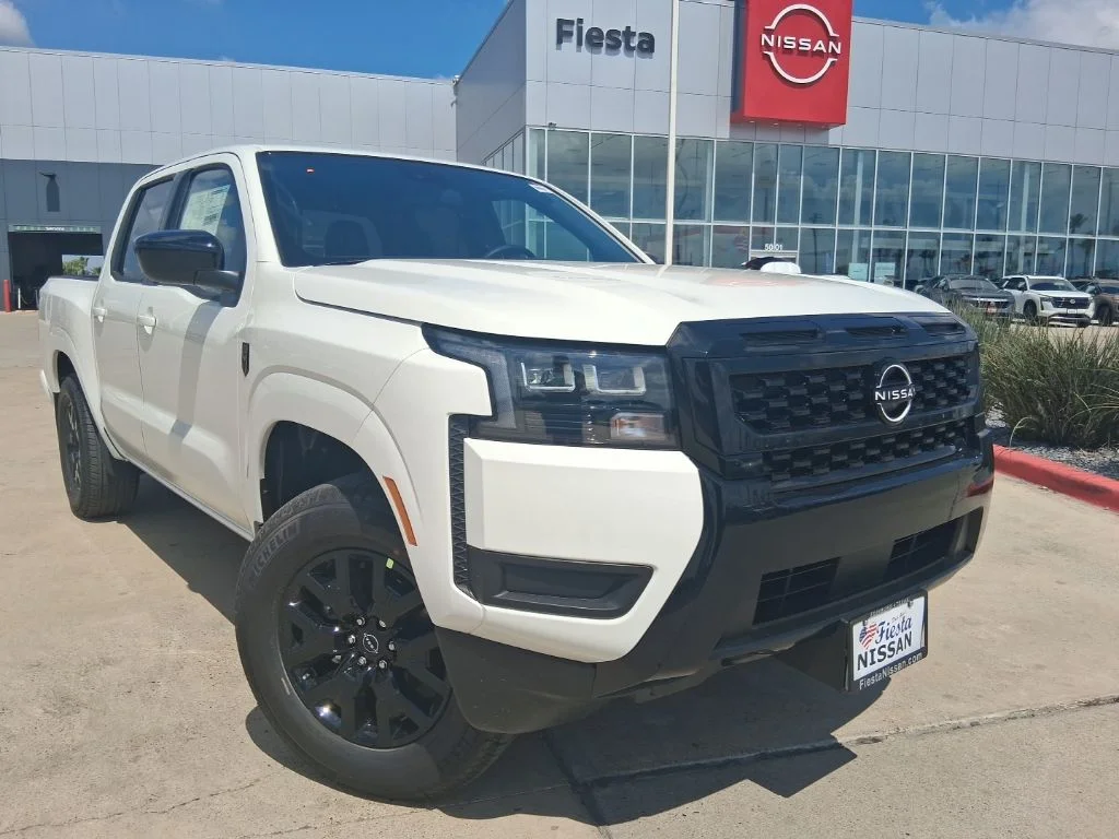 New 2026 Glacier White Nissan Crew Cab SV image 1