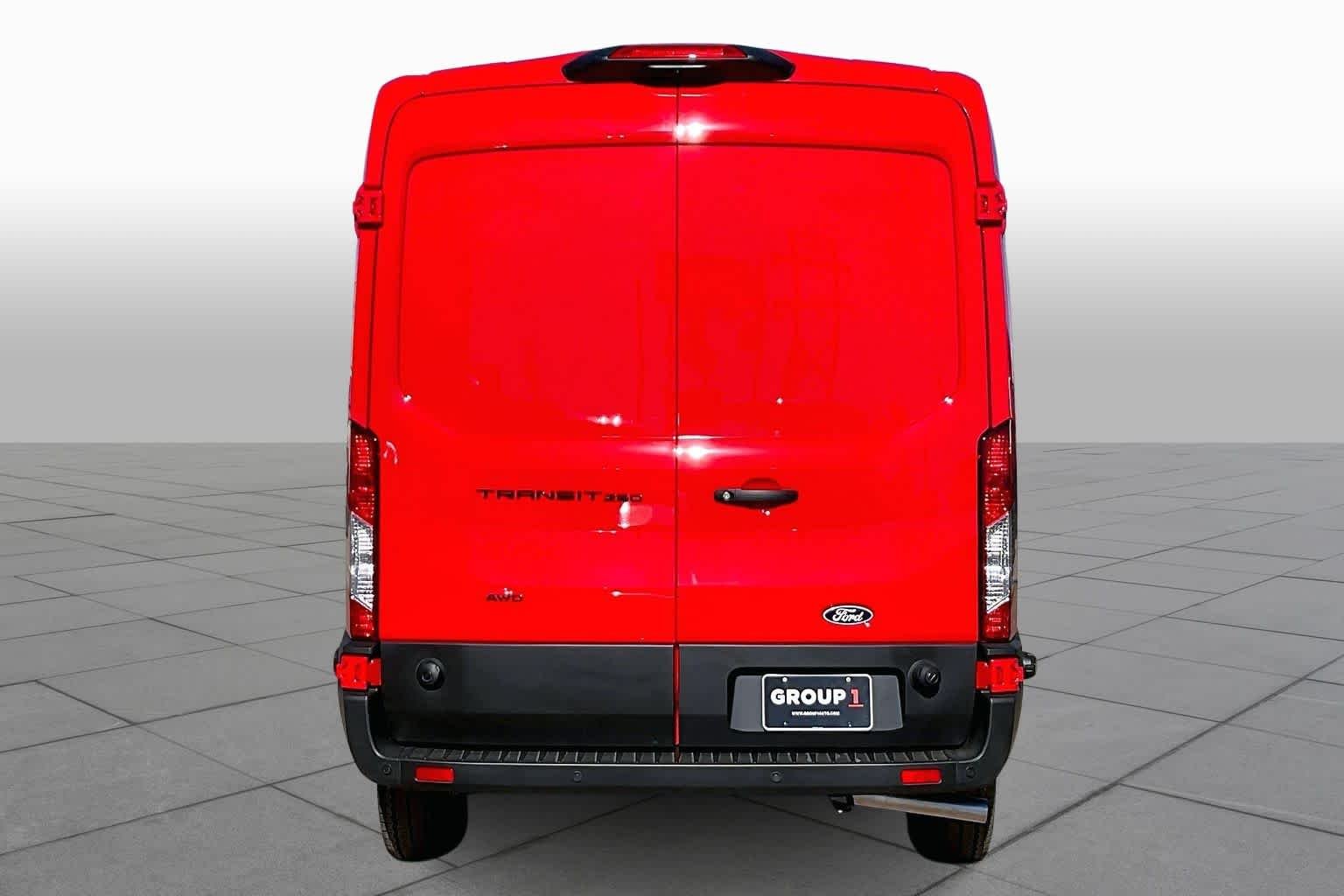 New 2026 Race Red Ford Cargo Van image 4