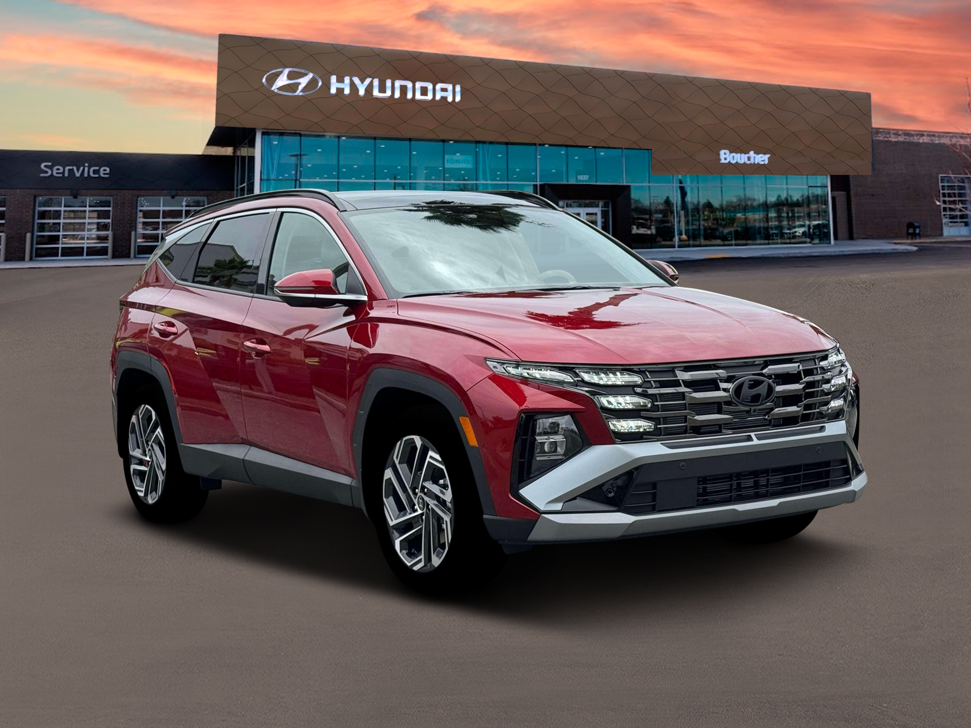 New 2026 Ultimate Red Hyundai Limited AWD image 11