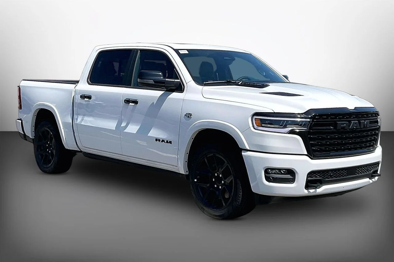 New 2026 Bright White Clearcoat RAM Limited image 2