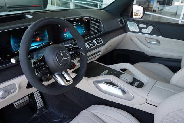 New 2026 MANUFAKTUR Moonlight White Metallic Mercedes-Benz AMG® GLE 63 S 4MATIC+ SUV image 73