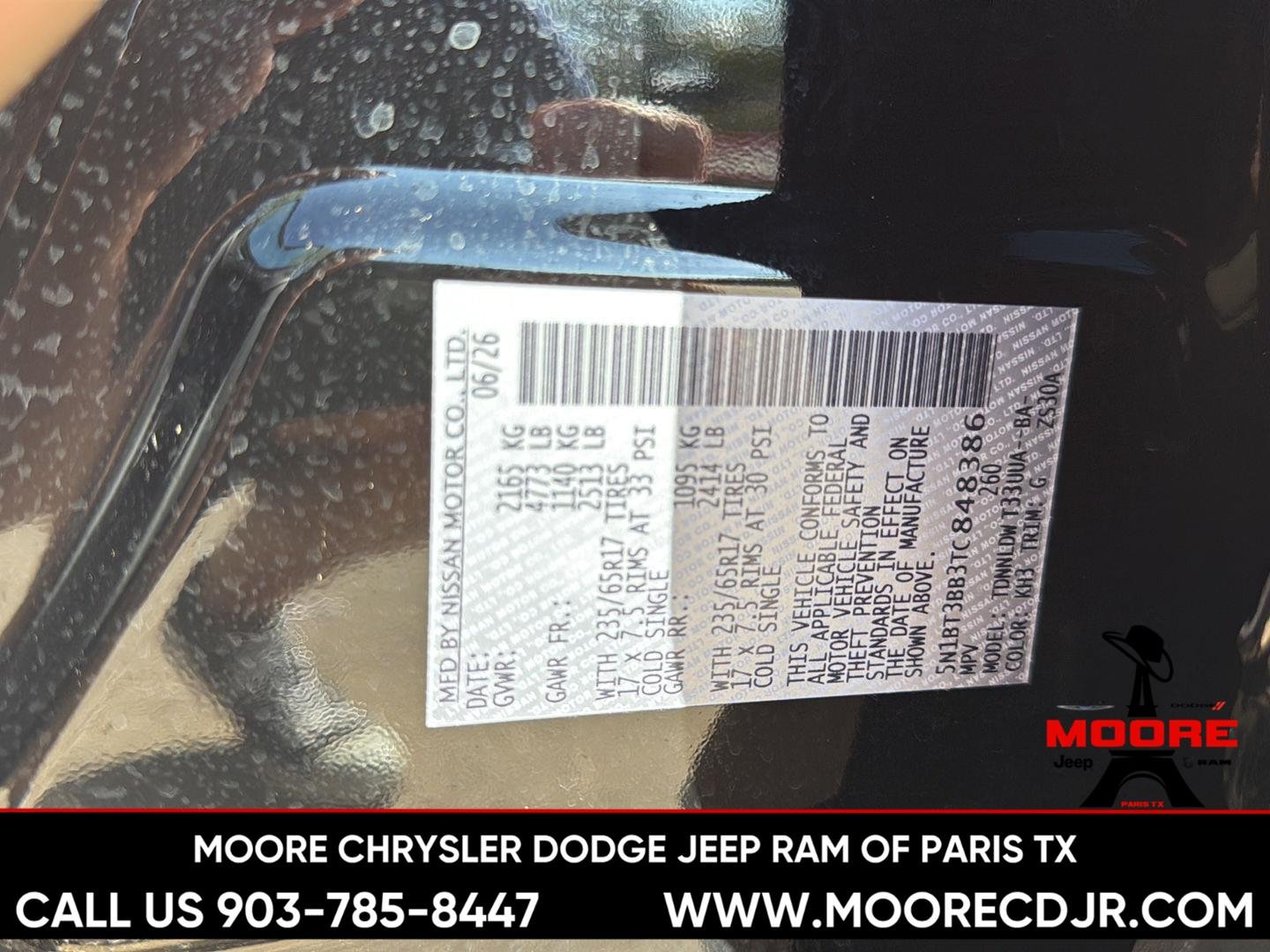 Used 2026 Super Black Nissan Rock Creek image 47
