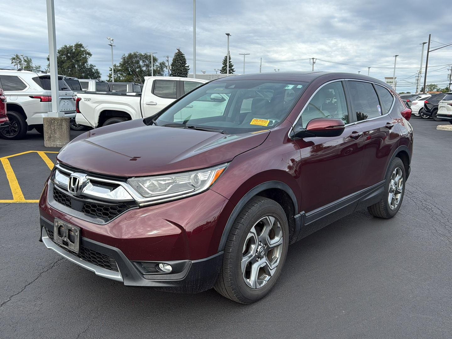 Used 2019 Basque Red Pearl II Honda EX-L image 6