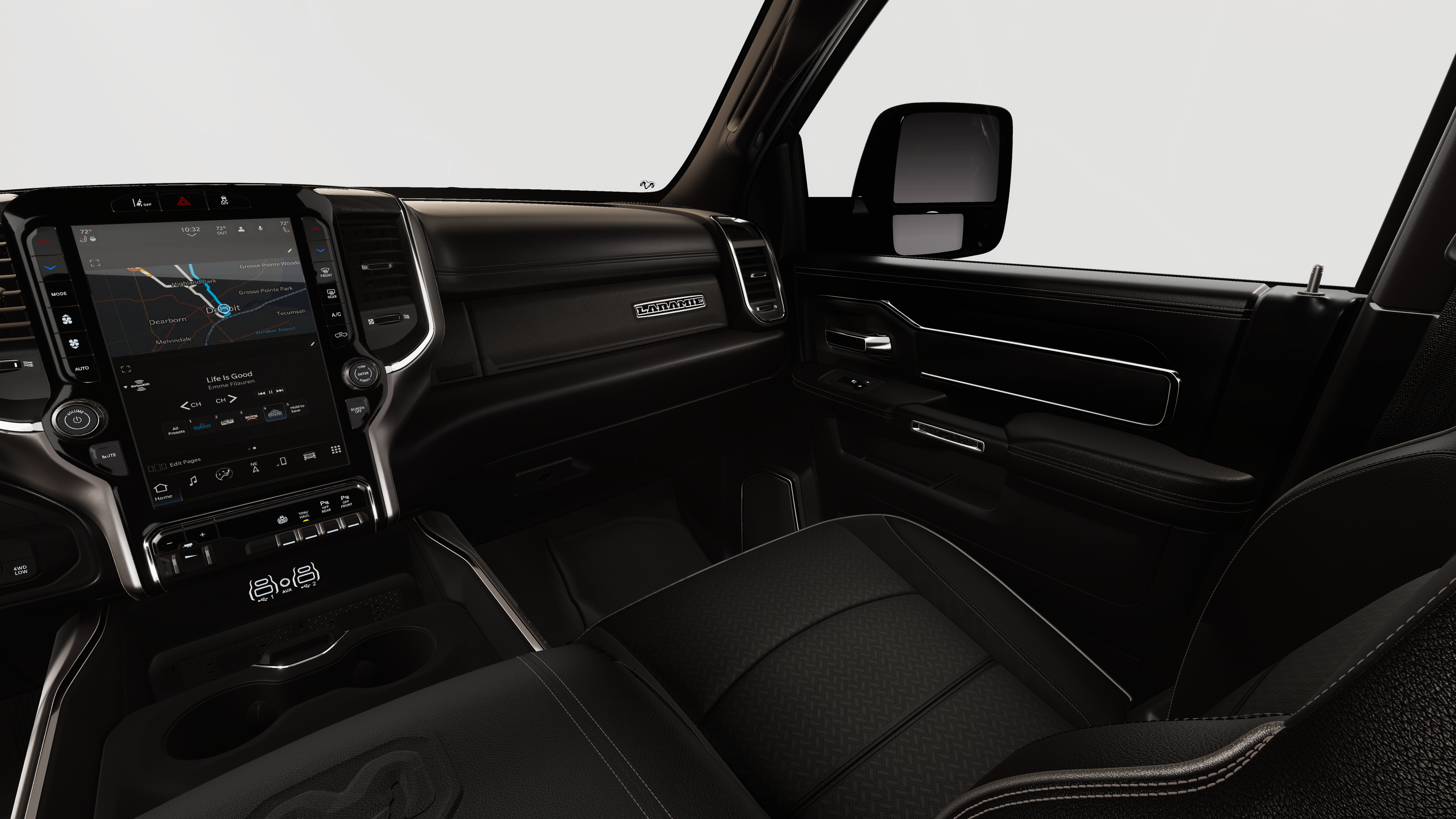 New 2026 Forged Blue Metallic Exterior Paint RAM LARAMIE image 7