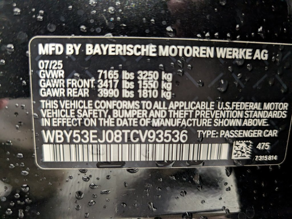 Used 2026 Black BMW xDrive60 image 19
