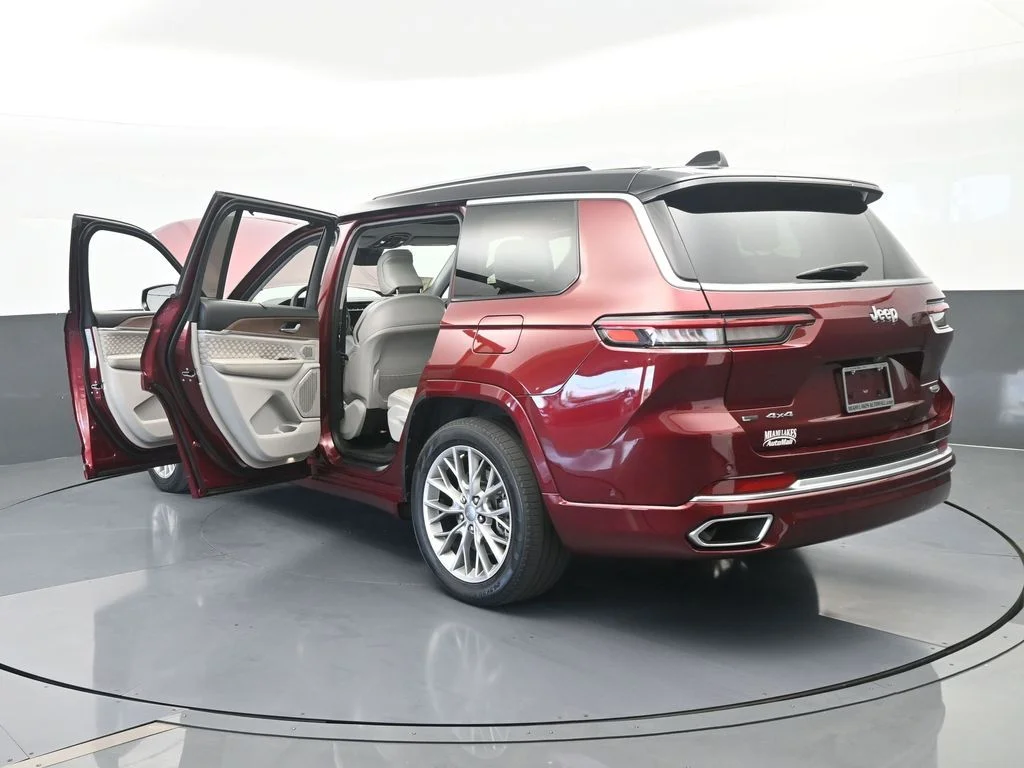 Used 2023 Velvet Red Pearlcoat Jeep Summit image 84