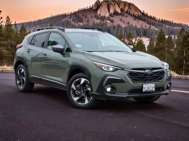 Certified Used 2024 Green Subaru Limited image 2