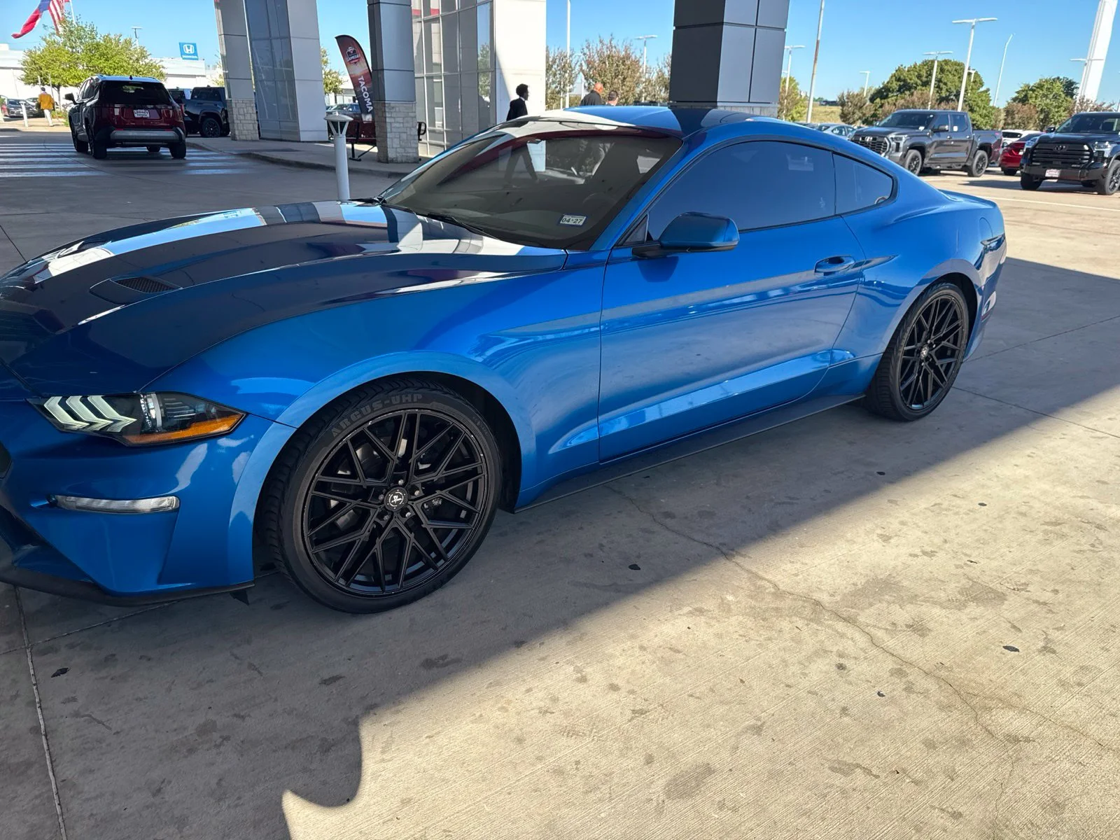Used 2019 Blue Ford EcoBoost image 1