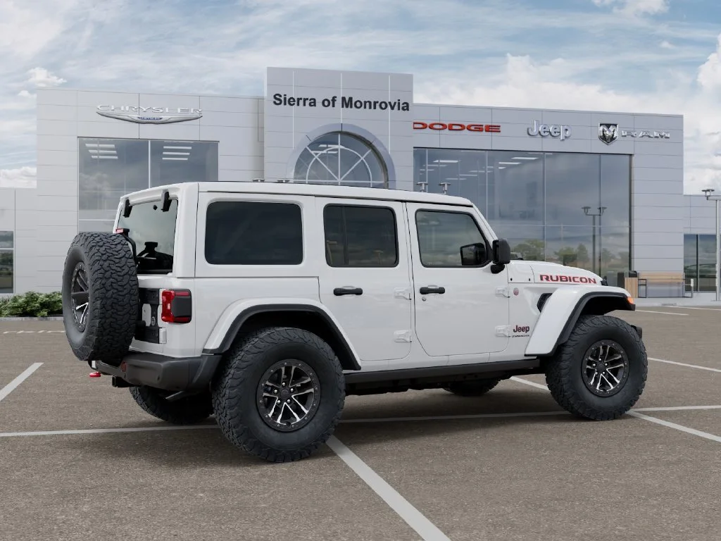 New 2027 Bright White Clear-Coat Paint Jeep Rubicon image 4