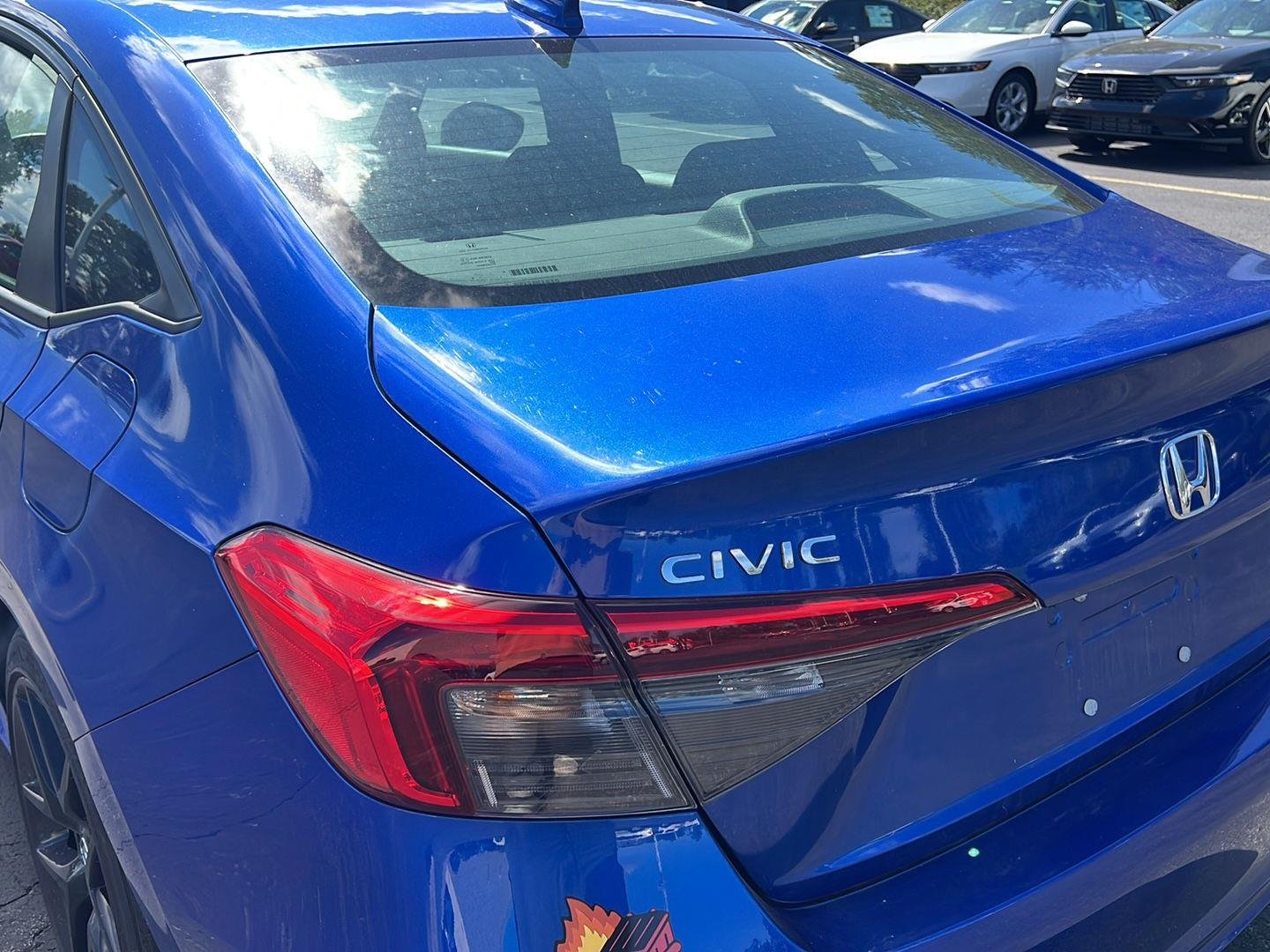 Used 2024 Aegean Blue Metallic Honda Sport image 16