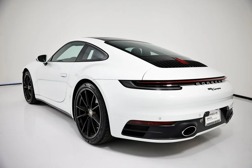 Used 2021 White Porsche Carrera image 3
