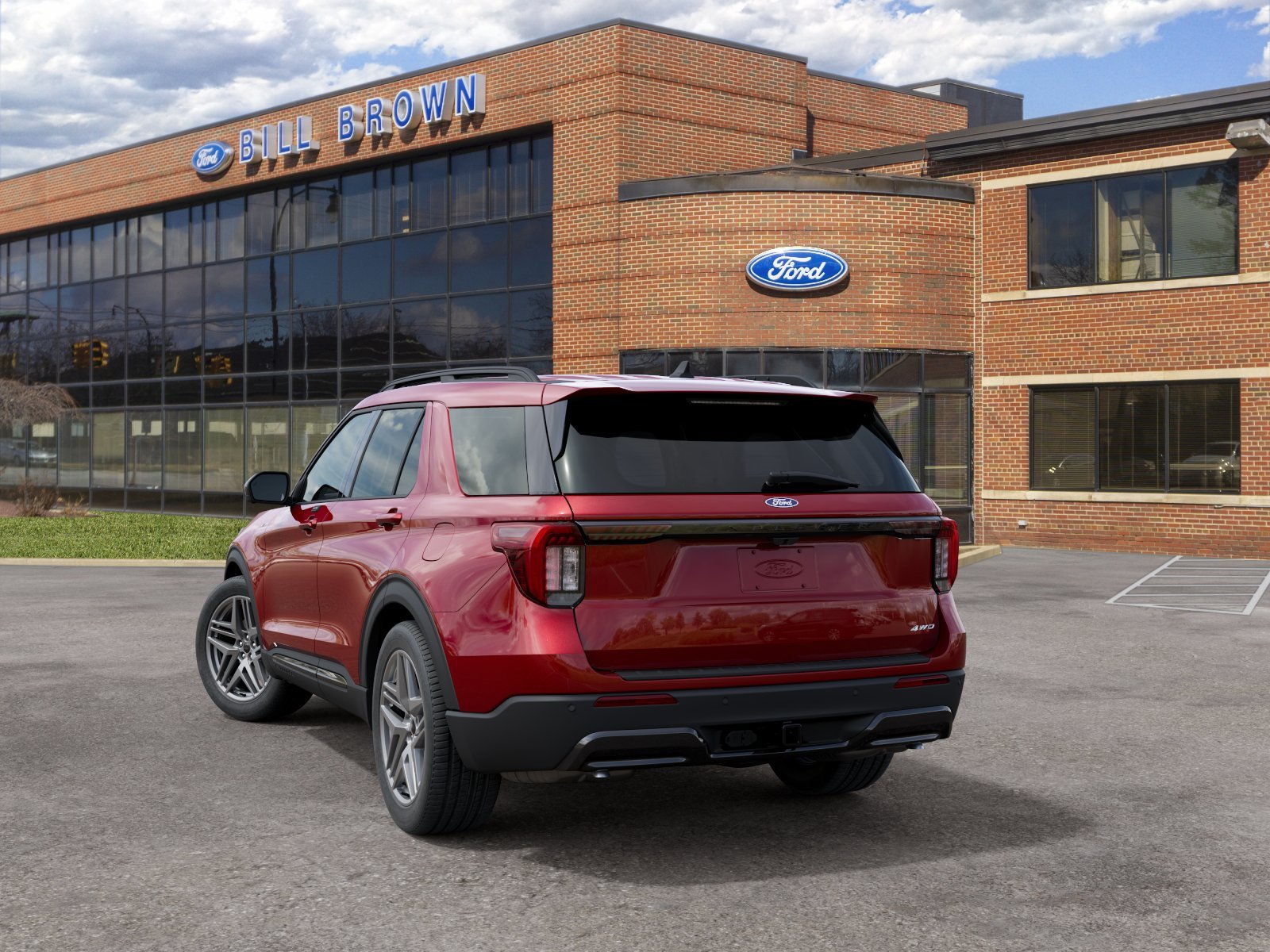 New 2027 Ruby Red Metallic Tinted Clearcoat Ford ST-Line image 8