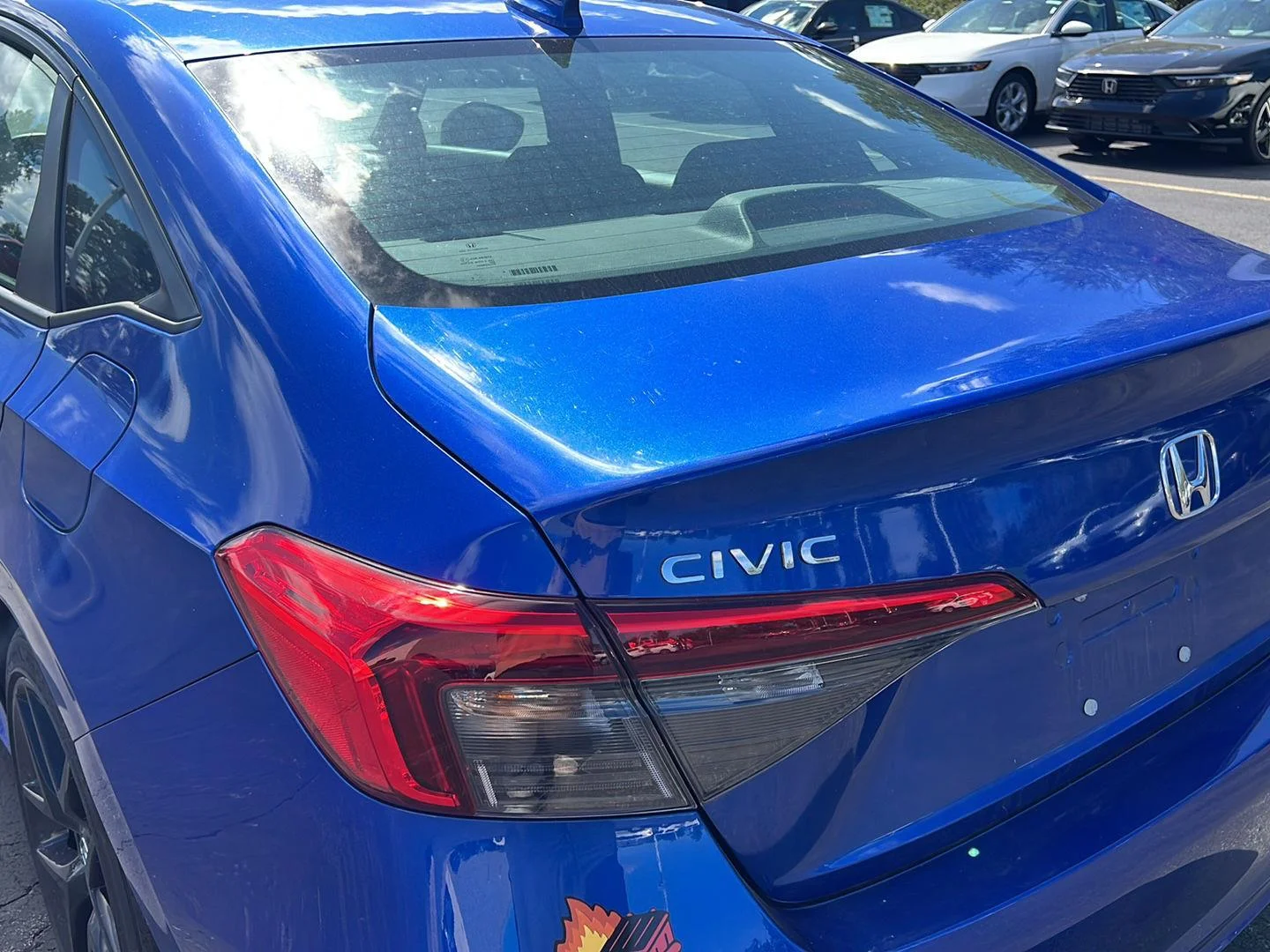 Used 2024 Aegean Blue Metallic Honda Sport image 16