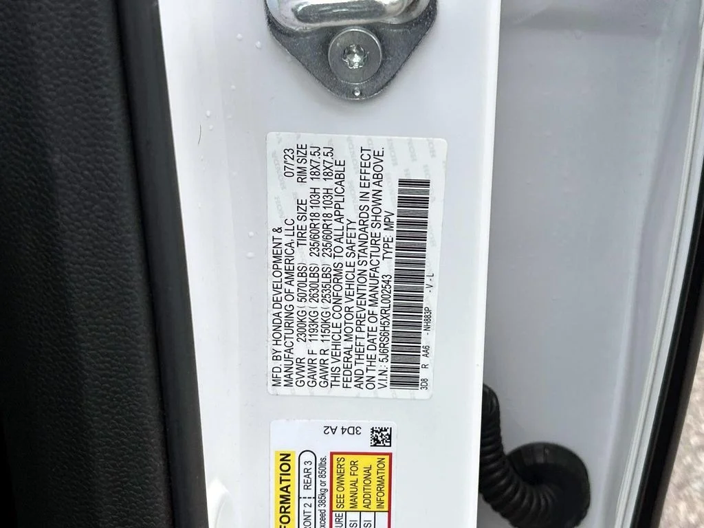 Used 2024 White Honda Sport image 10
