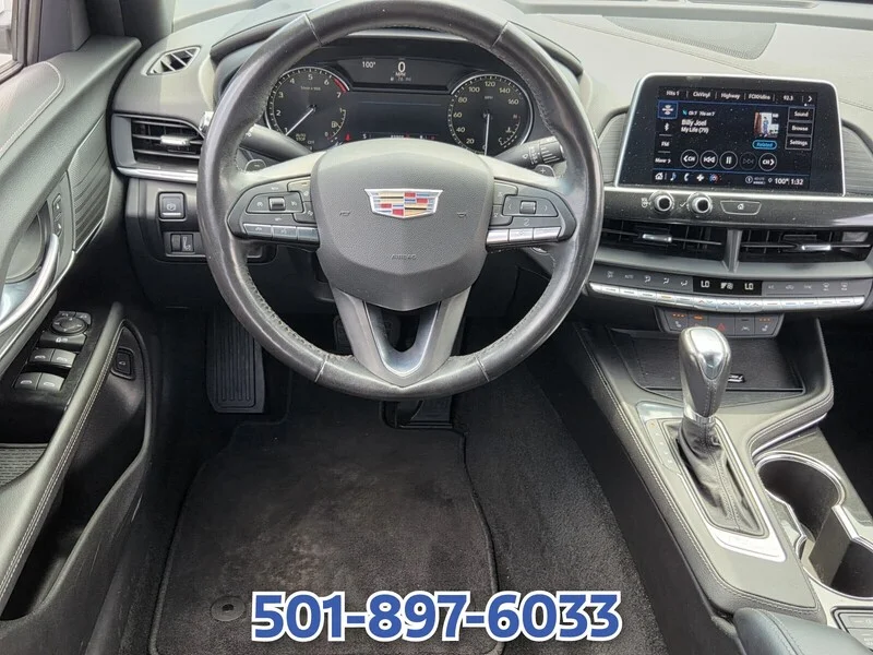 Used 2023 Summit White CADILLAC 4DR SDN LUXURY image 11