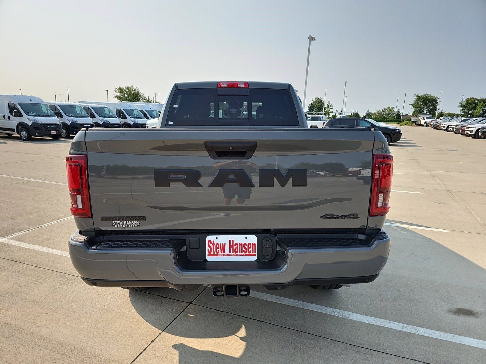 New 2026 Ceramic Gray Clearcoat Ram Big Horn image 4