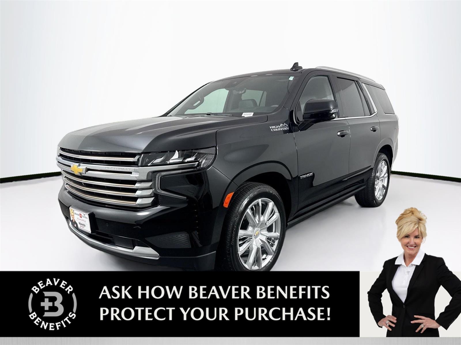 Used 2024 Black Chevrolet High Country image 1