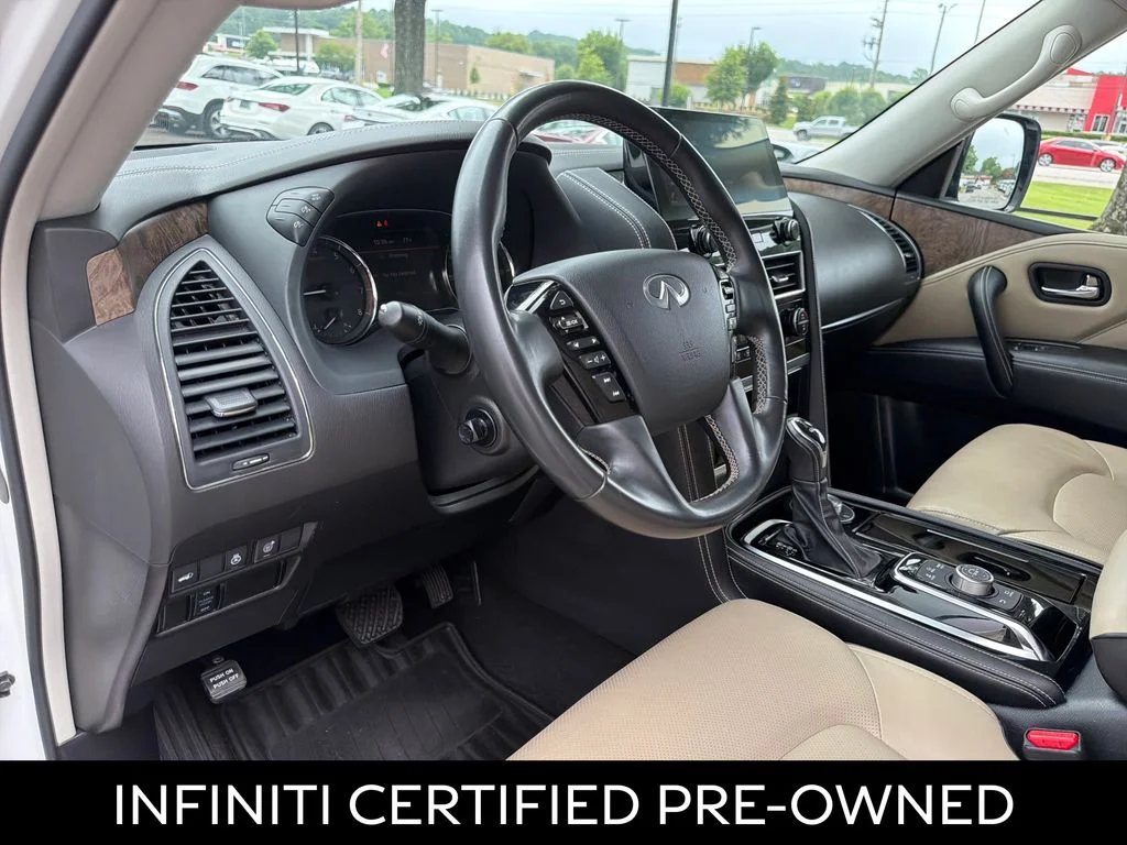 Certified Used 2023 Moonstone White INFINITI Premium Select image 17