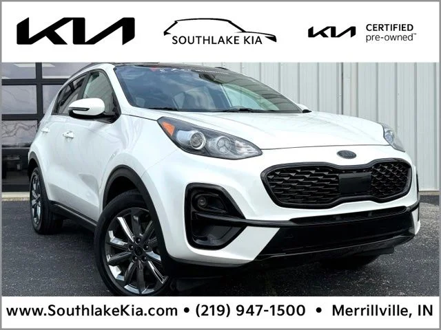 Certified Used 2022 White Kia Nightfall image 1