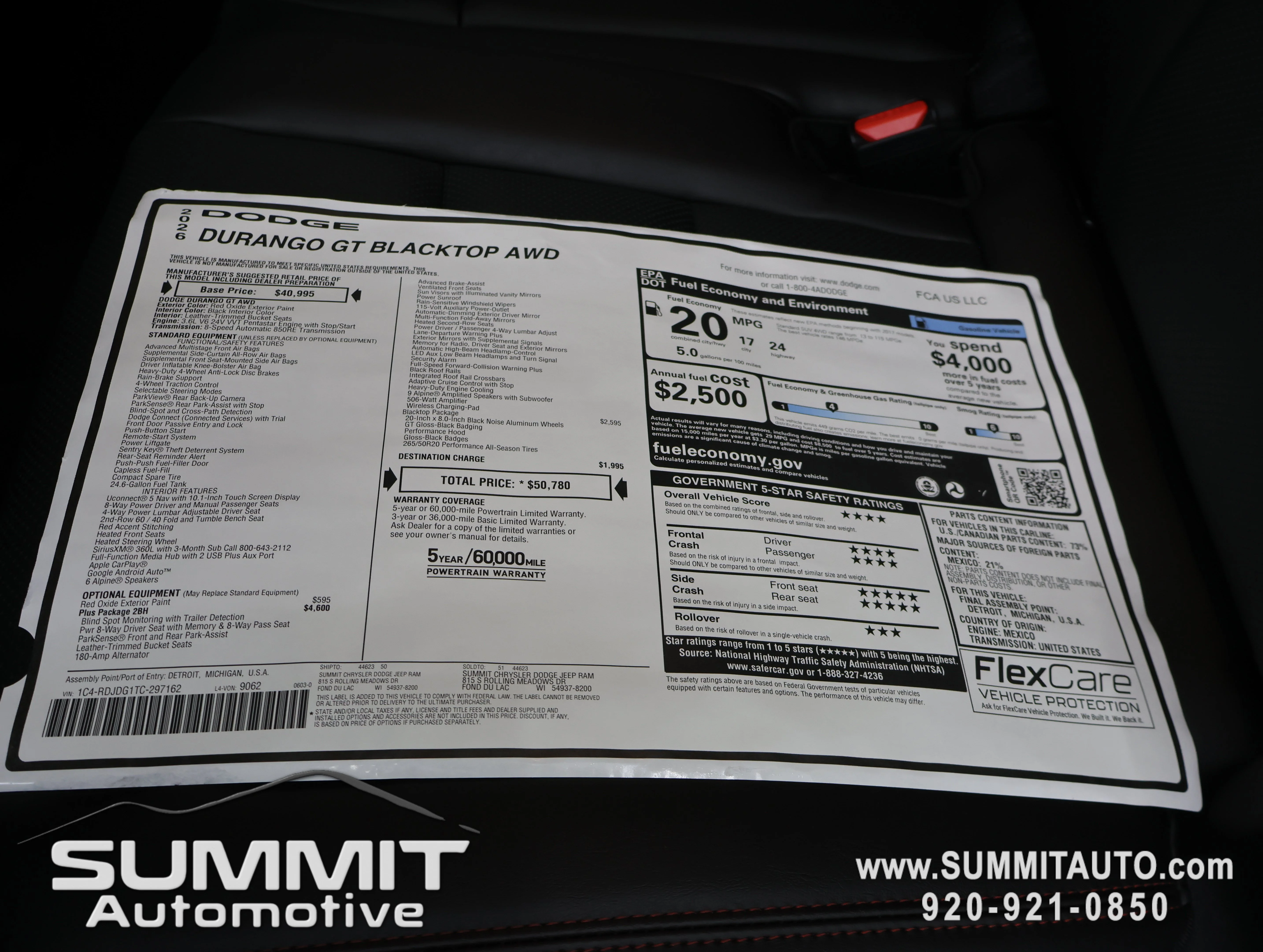New 2026 Red Oxide Dodge GT Plus image 35