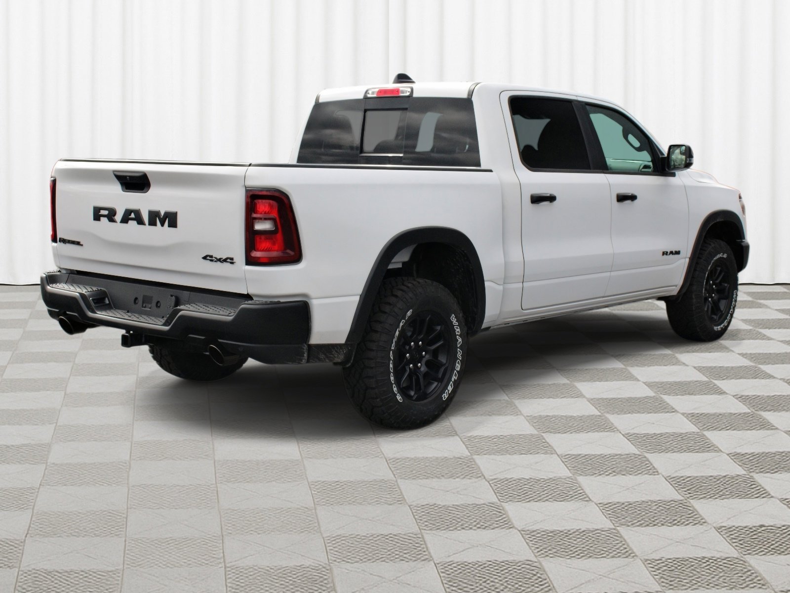 New 2026 Bright White Clear-Coat Exterior Paint RAM Rebel image 32