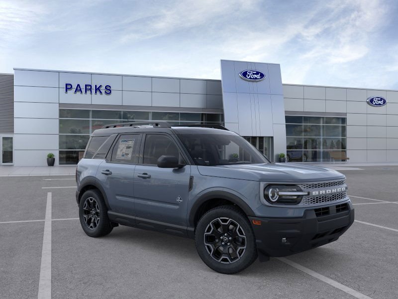 New 2025 Azure Gray Metallic Tri-Coat Ford Outer Banks® image 7