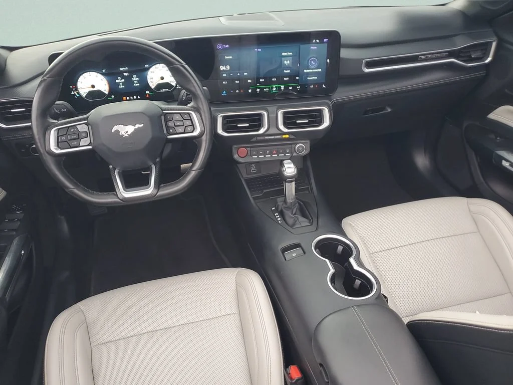 Used 2024 Silver Ford EcoBoost Premium Convertible image 11