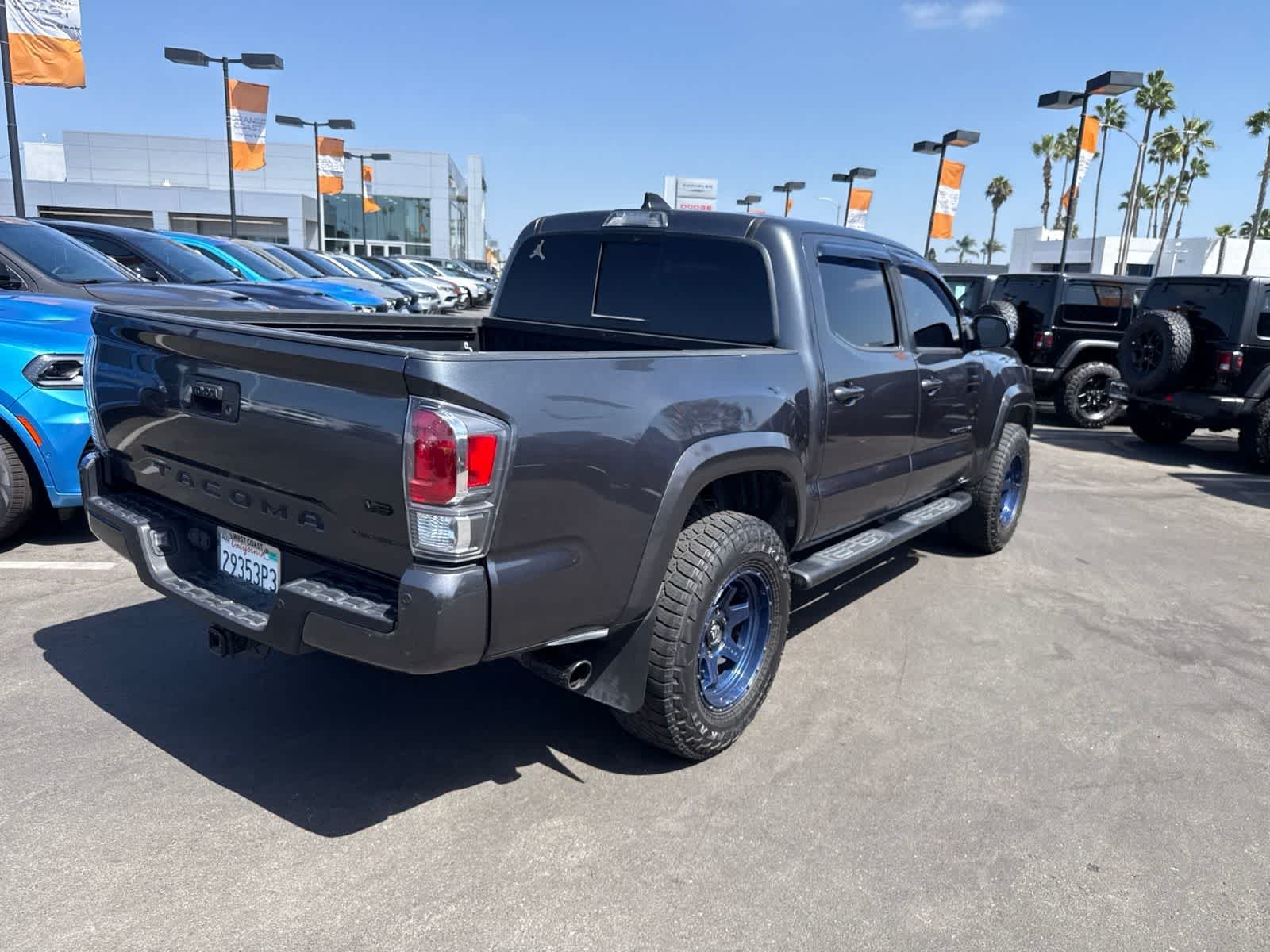 Used 2021 Magnetic Gray Metallic Toyota TRD Sport image 13