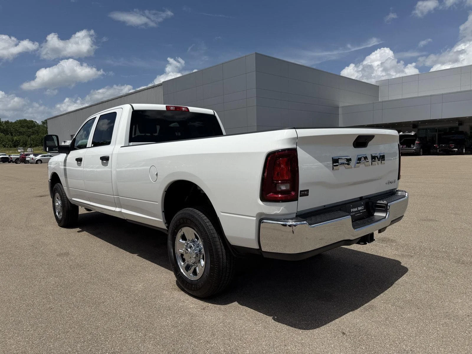 New 2026 Bright White Clear-Coat Exterior Paint RAM Tradesman image 4