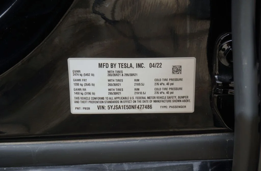 Used 2022 Black Tesla Base image 28